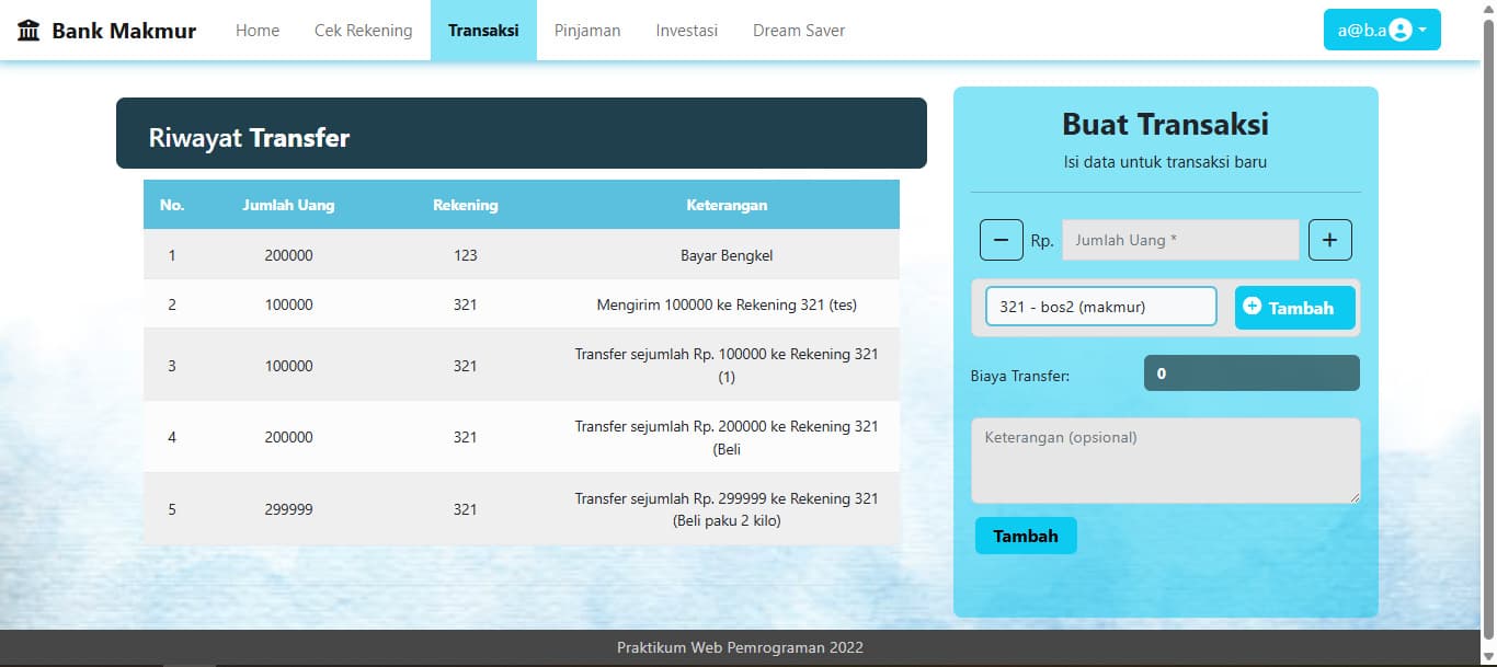 Bank Management System screenshot 5