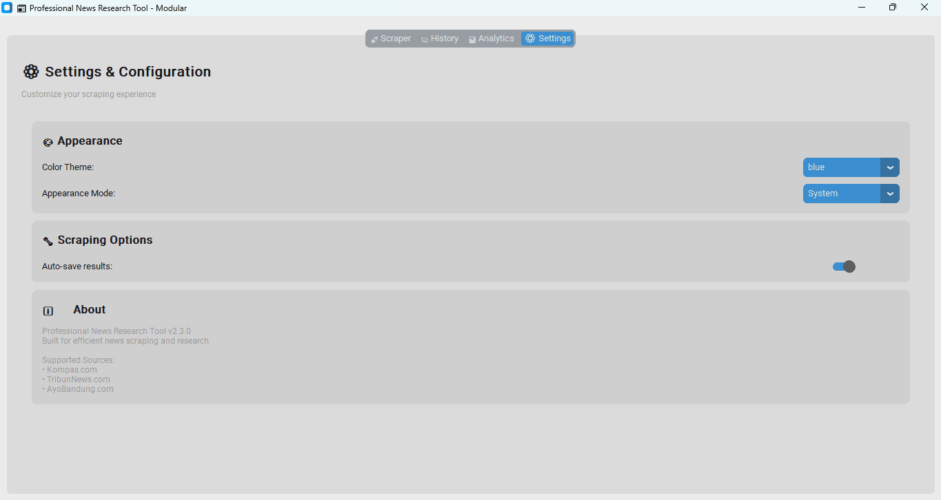 Indonesia News Scraper screenshot 4